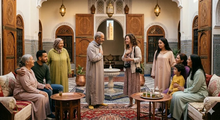 Why Moroccans Touch Their Heart After a Handshake