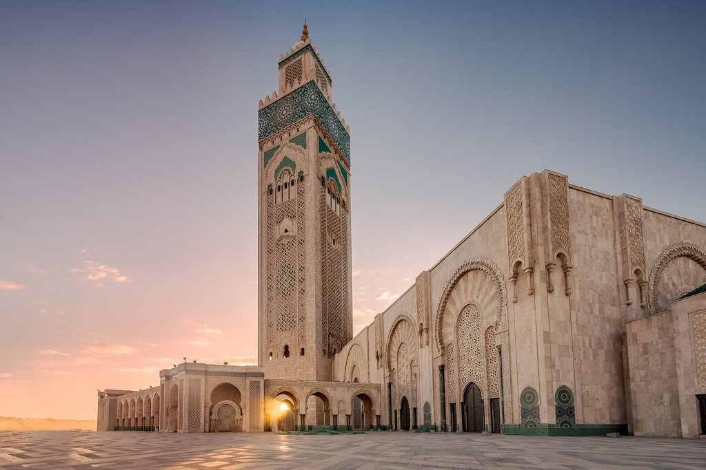Explore Casablanca's impressive Hassan II Mosque