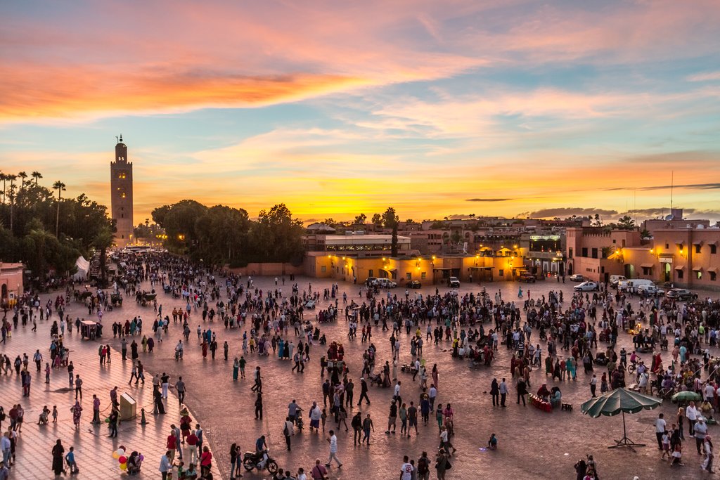 Jemaa el-Fna Square, Marrakech, Morocco