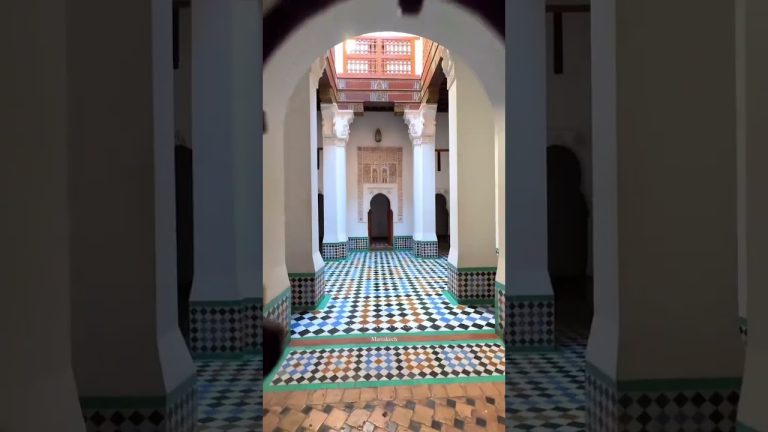 Ben Youssef Madrasa, Marrakech