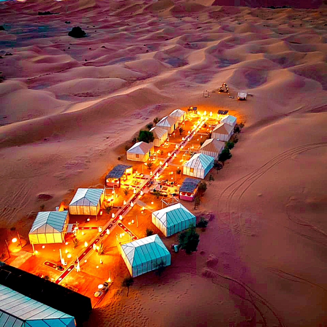 A Night at a Merzouga Luxury Camp, Hour by Hour