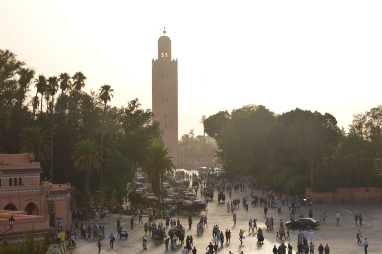 Marrakech, guided, and departure