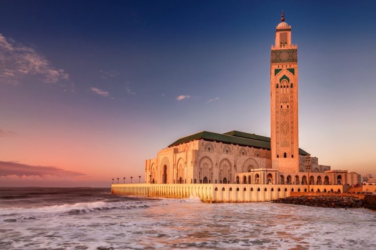 Arrival in Casablanca