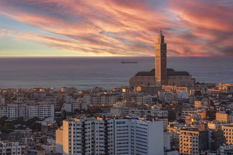 Arrival in Casablanca