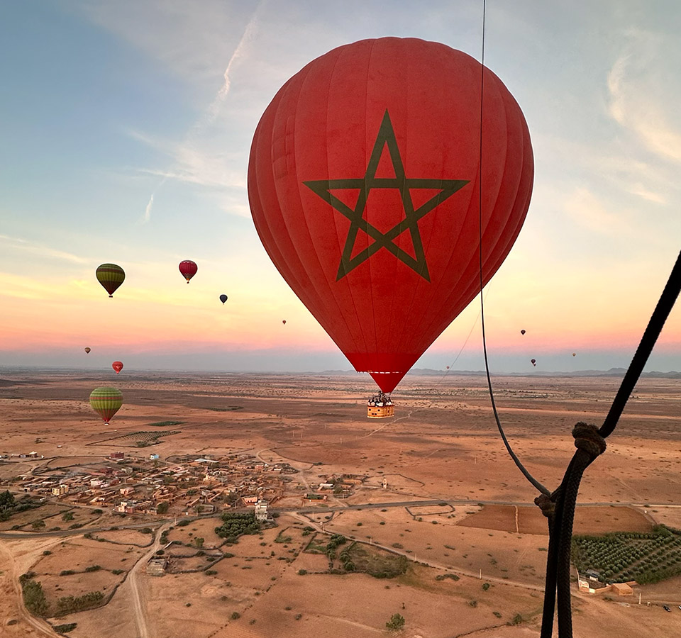 Marrakech Hot Air Balloon Ride | Sunrise Flight & Berber Breakfast