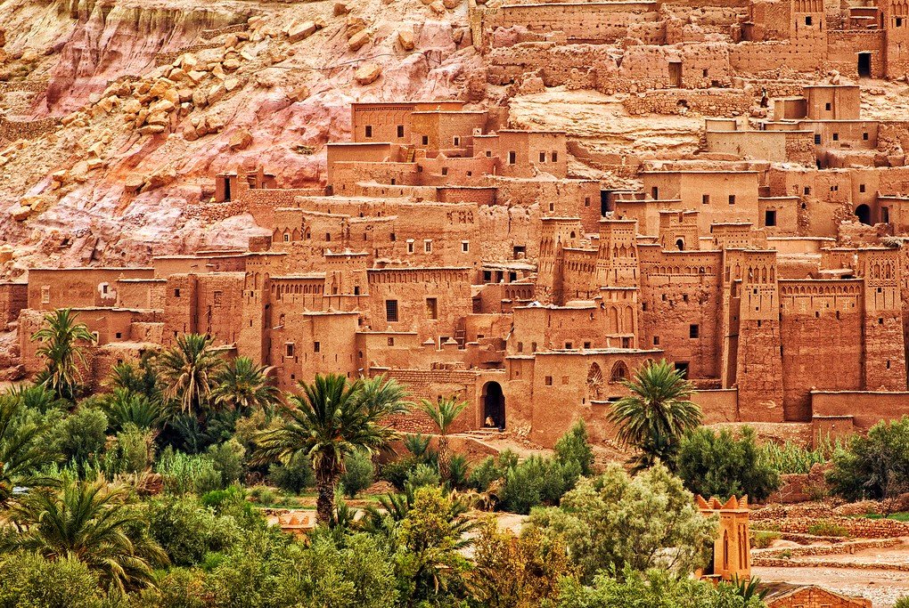 The kasbah at Aït Benhaddou