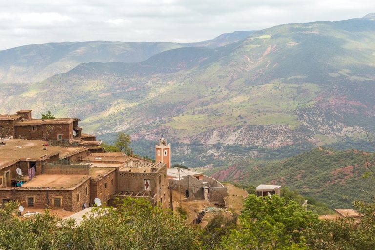 Over the Atlas to kasbah country