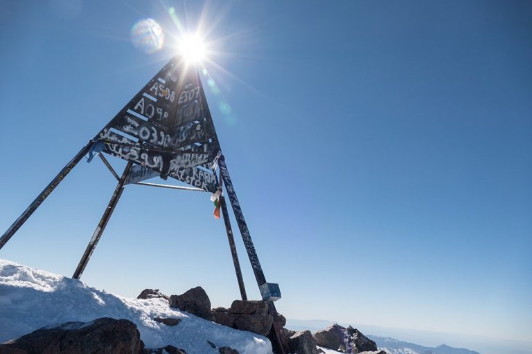 Toubkal summit — return to Marrakech