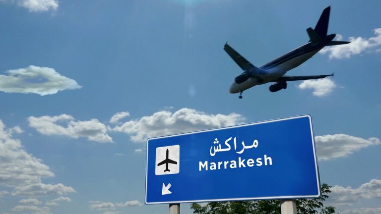 Arrival in Marrakech