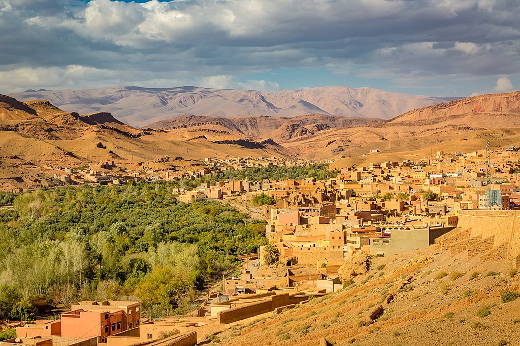 Desert and Oasis in Boumalne Dades
